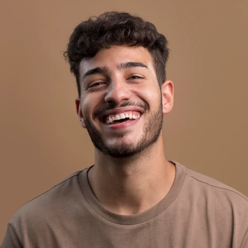 Happy man
